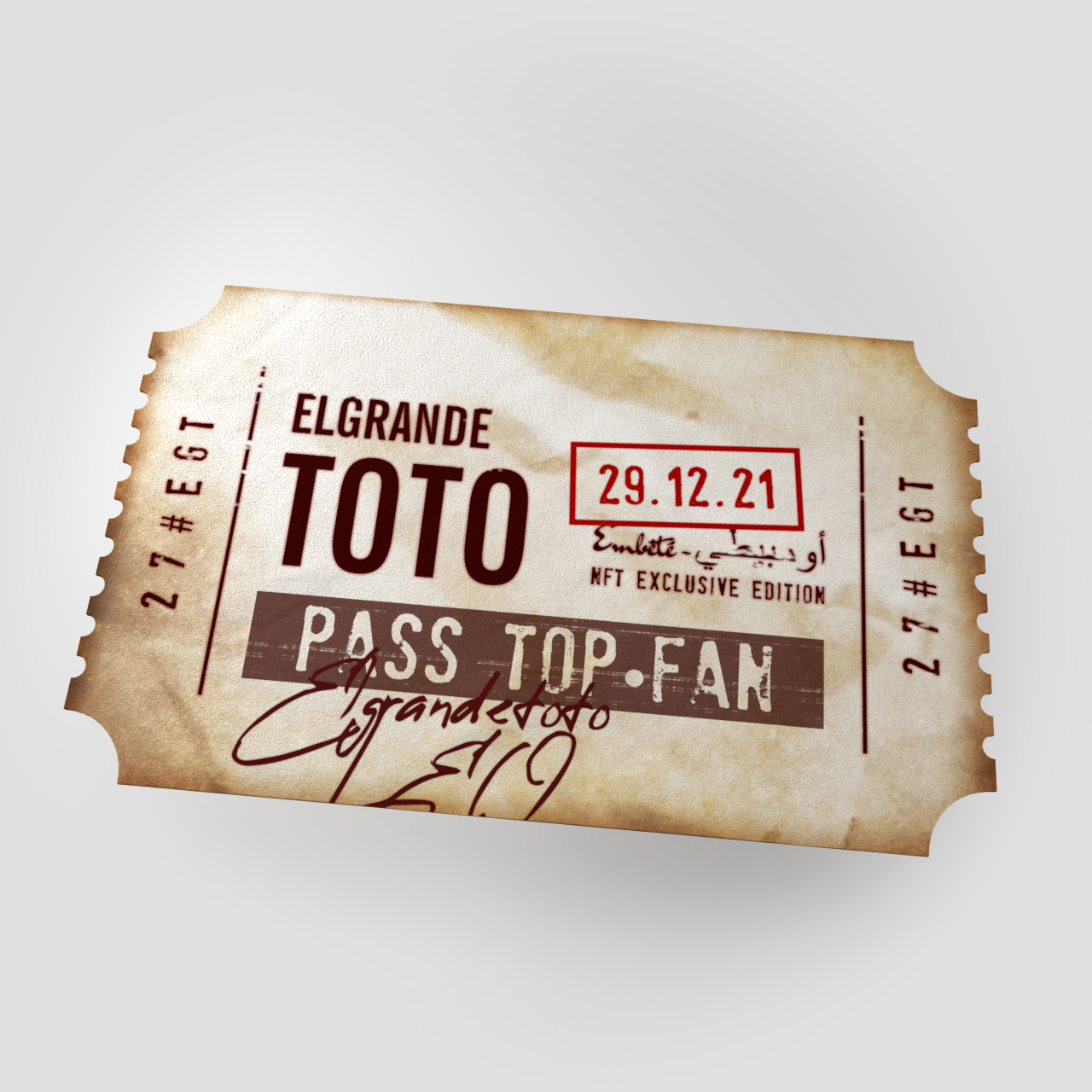 El Grande Toto - El Grande Toto - MyNFTLab - ELGRANDETOTO | EXCLUSIVE NFT COLLECTION - NFT # 4