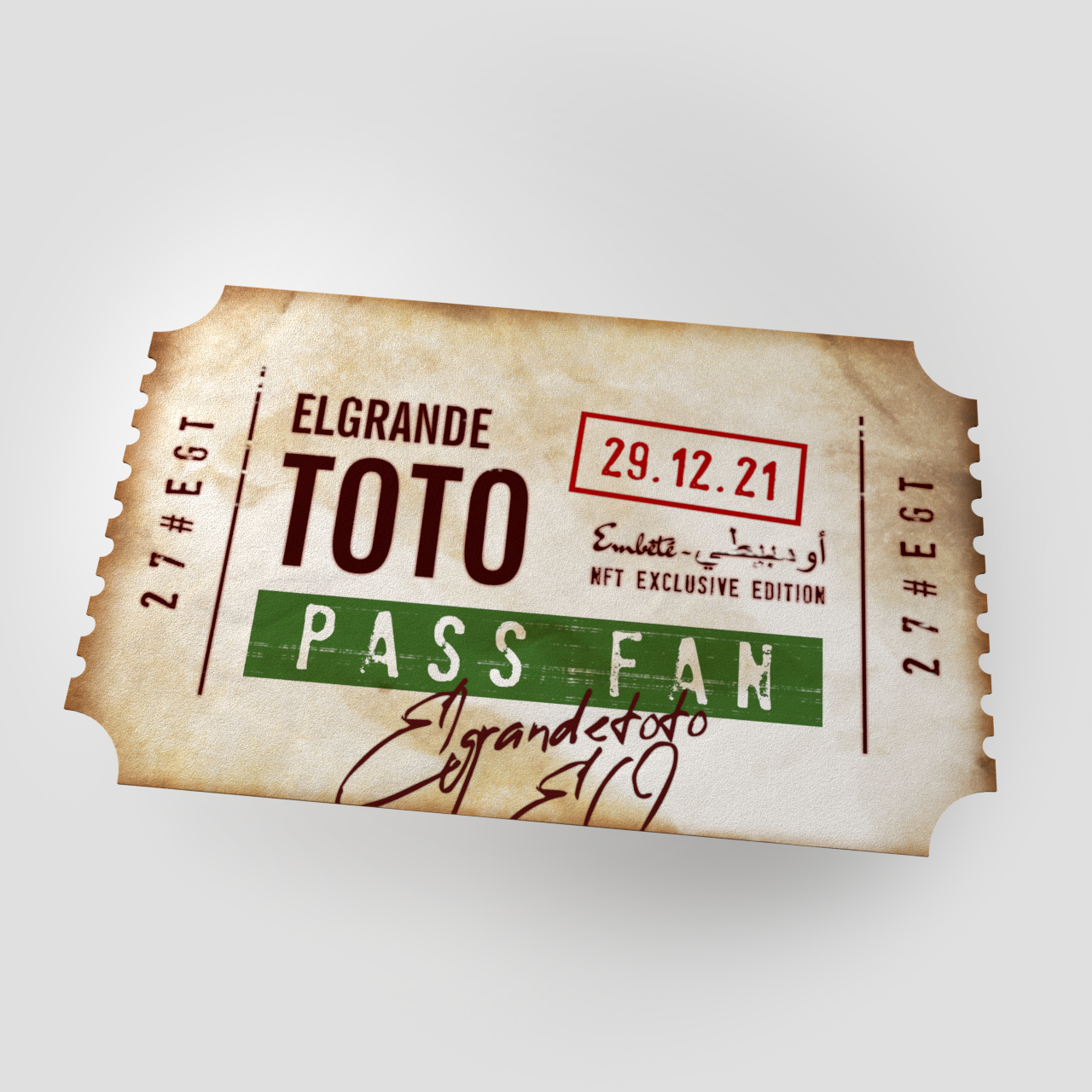 El Grande Toto - El Grande Toto - MyNFTLab - ELGRANDETOTO | EXCLUSIVE NFT COLLECTION - NFT # 10